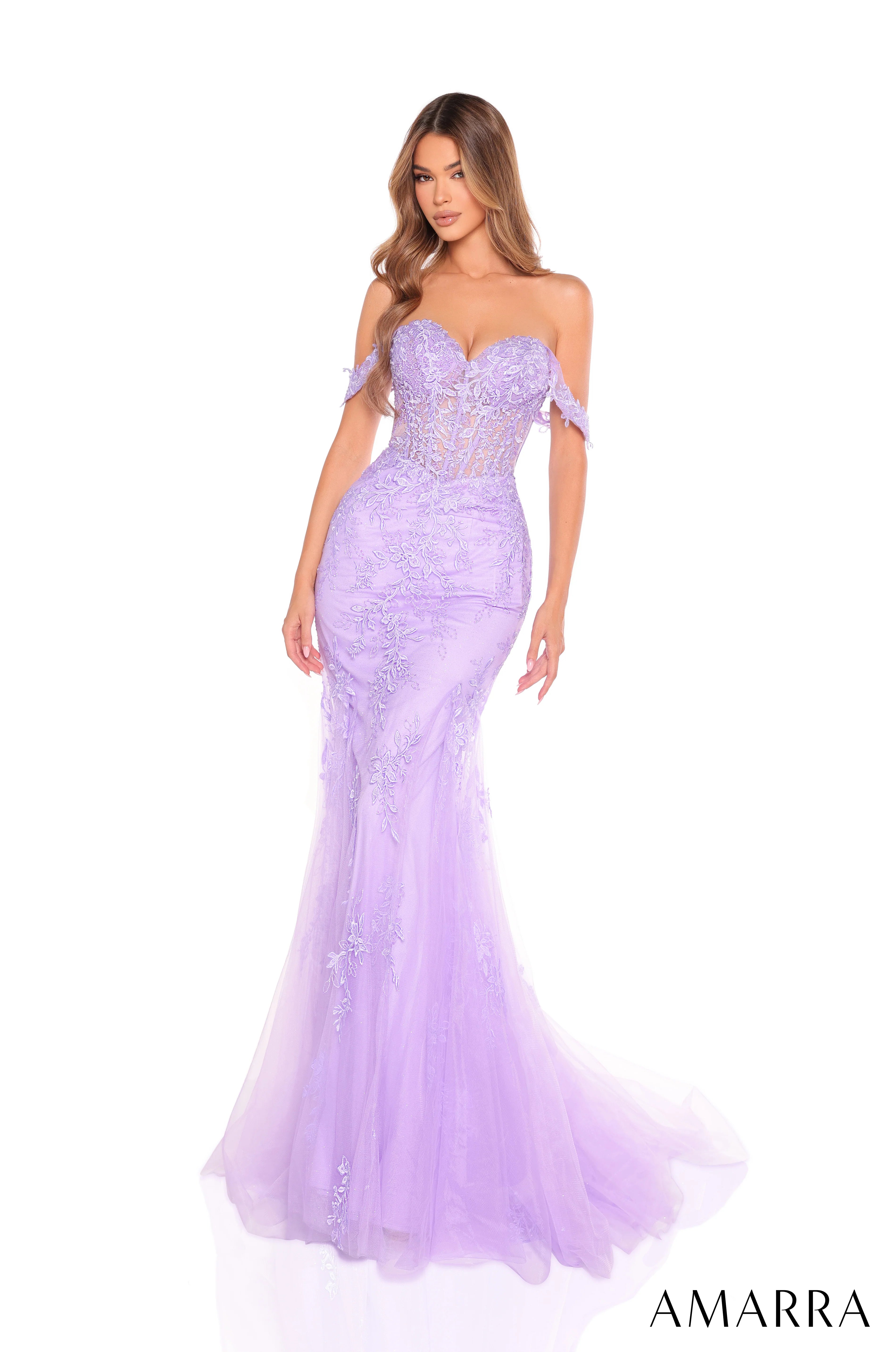 Prom Dress 88224 | Lilac