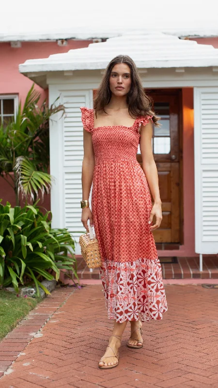 Sasco Dress - Pink Porto