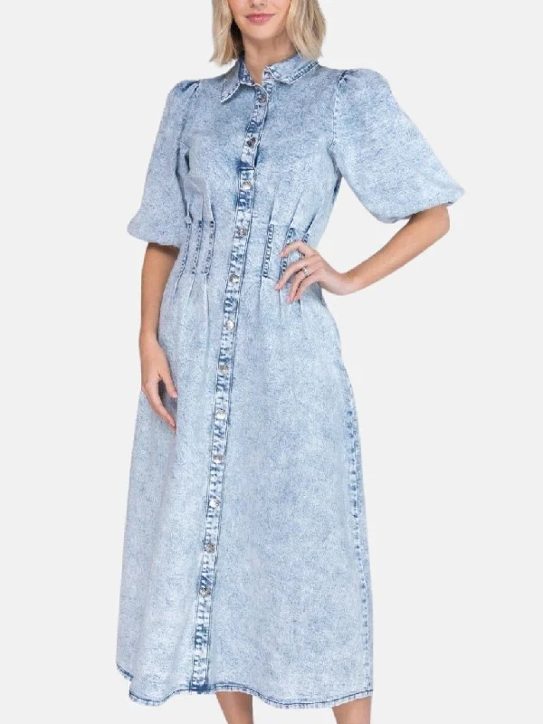 Ruth Dress in Blue