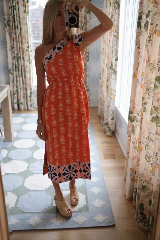 Claudia Dress - Floral Vine
