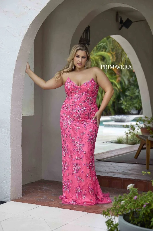 Prom Dress 14080 | Neon Pink