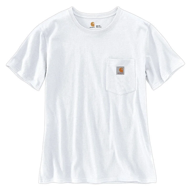 103067 - Carhartt Women's WK87 Workwear Pocket SS Tshirt Faux Fur Fabric Real Fur Fabric Shearling Fabric 103067 - Carhartt Women's WK87 Workwear Pocket SS Tshirt Faux Fur Fabric Real Fur Fabric Shearling Fabric