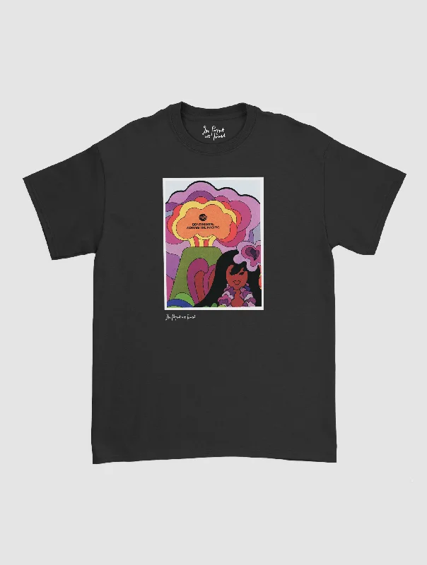 across the pacific classic tee Cozy Warm Stylish