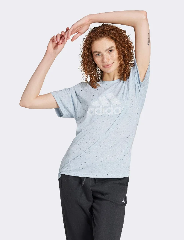 Future Icons Winners 3.0 T-Shirt - Wonder Blue Melange Lace Blend Ribbed Blend Corduroy Blend Future Icons Winners 3.0 T-Shirt - Wonder Blue Melange Lace Blend Ribbed Blend Corduroy Blend