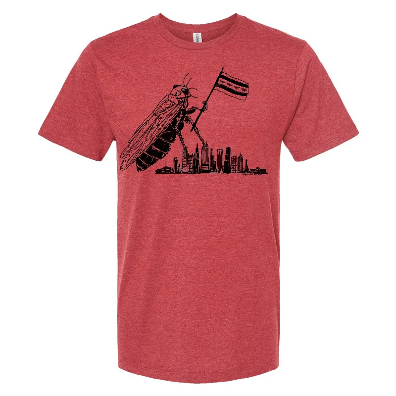 Cicada : Unisex Tee Iron Safe Non-Iron Wrinkle Free