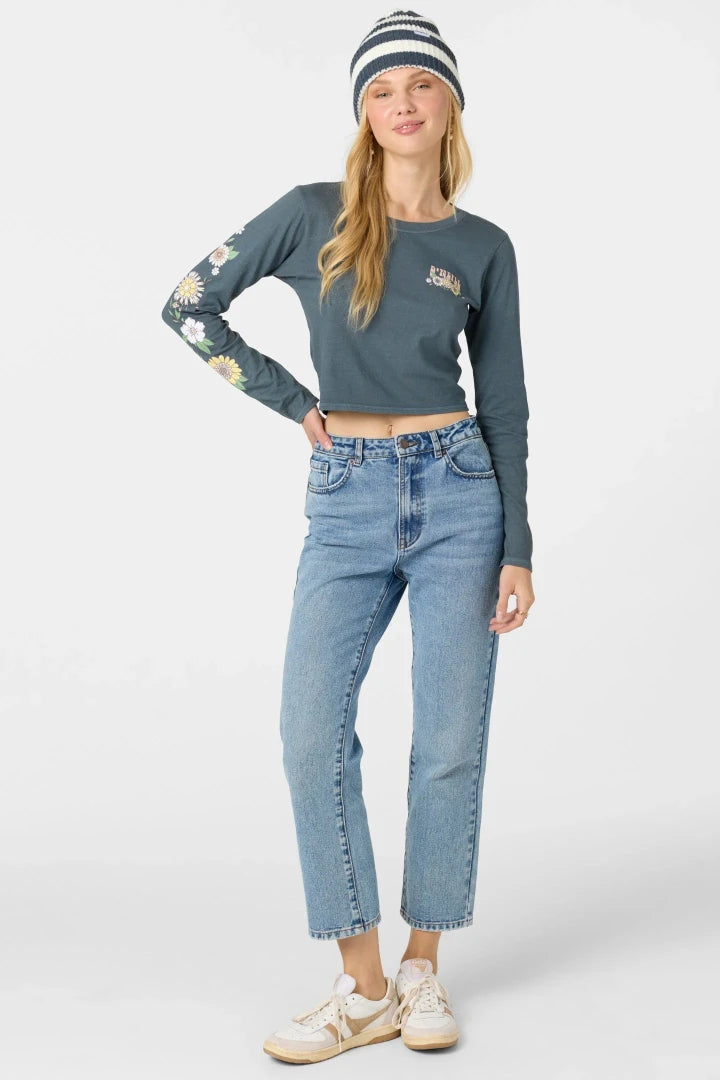 Daisy Daze Tee Fleece Nylon Spandex
