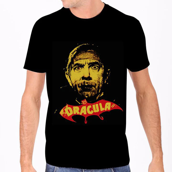 Dracula T-Shirt Zippered Front Buttoned Front Snap Front
