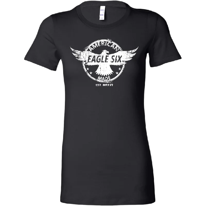 Eagle Six American Made Women's T-Shirt Fashionable Trendy Casual