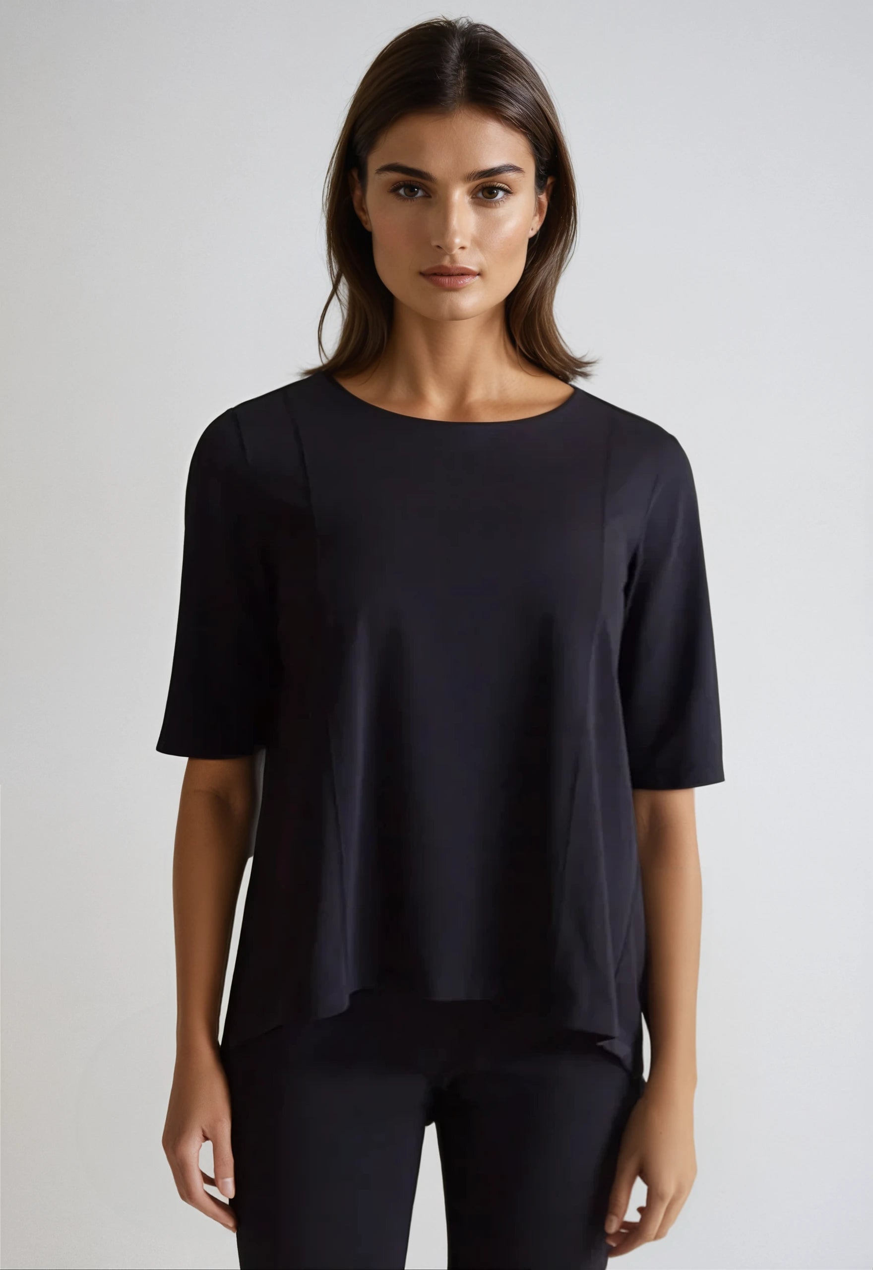 Ginza Tee Thin T-Shirt Open Front Quick Dry
