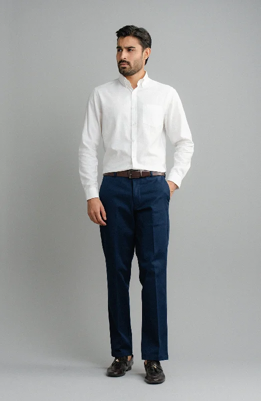 Oxford Shirt Full Sleeves Machine Wash Dry Clean Hand Wash