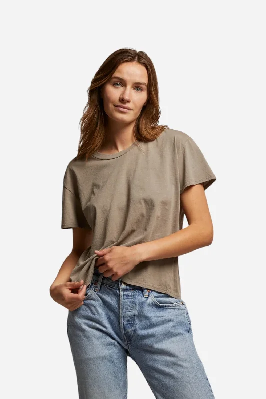 Perfect White Tee Harley Cotton Boxy Crew in Mushroom Graphic T-Shirt Round Neck Polyester Perfect White Tee Harley Cotton Boxy Crew in Mushroom Graphic T-Shirt Round Neck Polyester