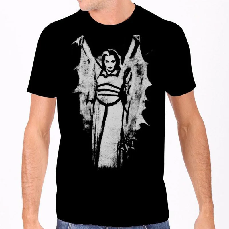 Lily Batwing Men's T-shirt Anti-Pilling Machine Wash Handmade