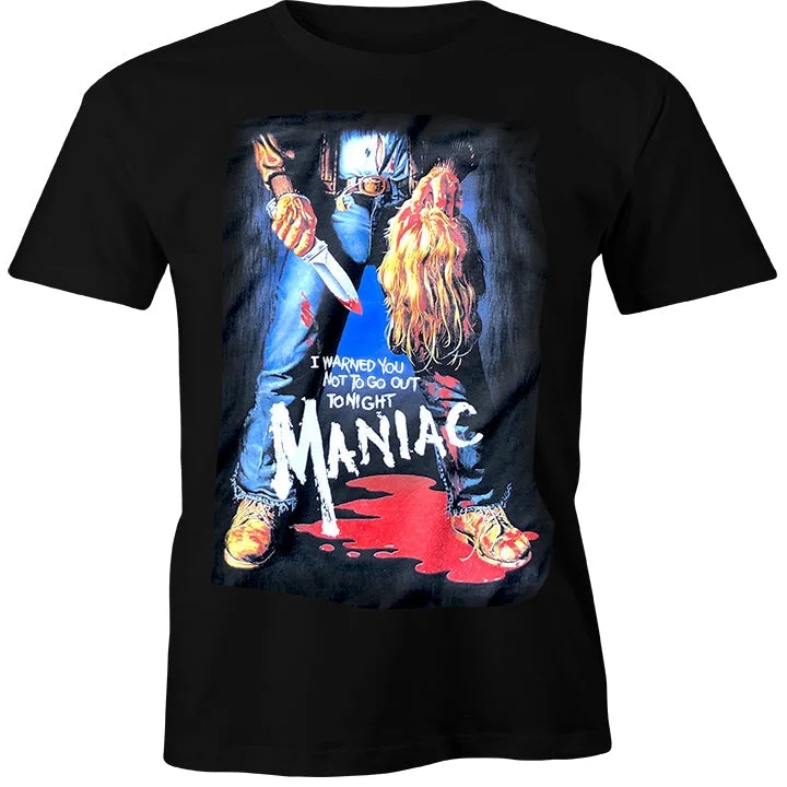 Maniac T-Shirt by Pallbearer Press Handmade Hand-knitted Hand-woven
