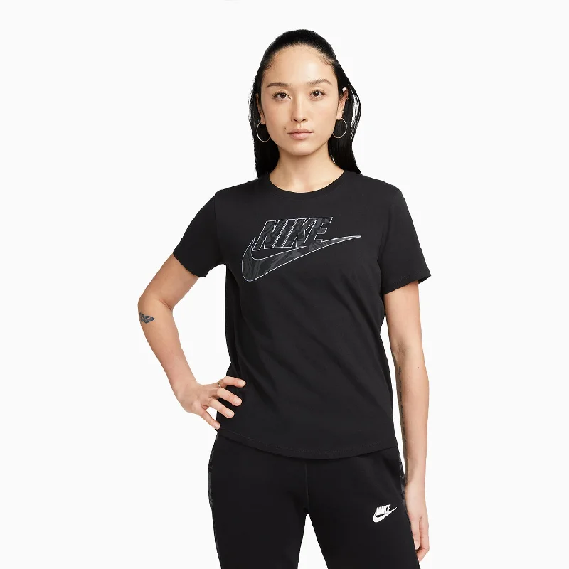 Women's Nike Sportswear T Shirt Rayon Velvet Corduroy
