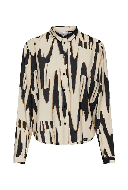 ONLY MILA LIFE LS SHIRT Solid Color Striped Floral