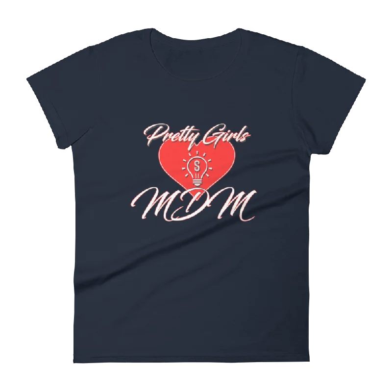 Pretty Girls Love MDM Women's Short-Sleeve T-Shirt Lace Blend Ribbed Blend Corduroy Blend Pretty Girls Love MDM Women's Short-Sleeve T-Shirt Lace Blend Ribbed Blend Corduroy Blend