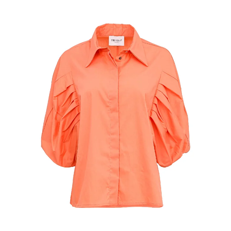 Oblique Women's Lobster Shirt Mesh Blend Leather Blend Suede Blend