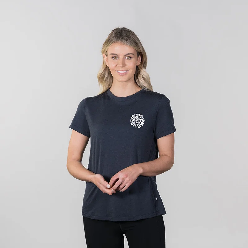 Universal Tee - Wild Heart Sequined Glittery Shiny
