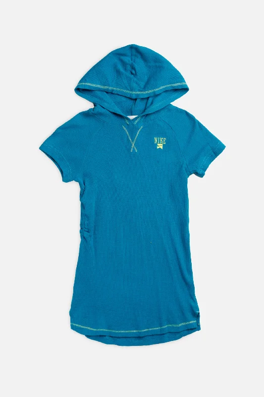 Vintage Nike Fitted Tee - Women's XS Spandex Blend Rayon Blend Denim Blend