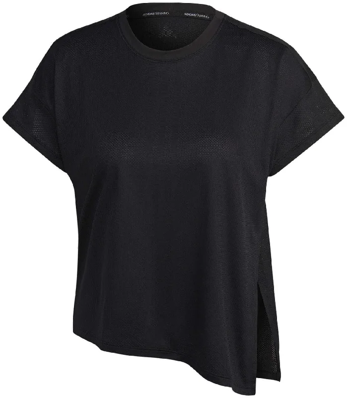 Women's HIIT AEROREADY Training T-Shirt Basic T-Shirt Crew Neck Short Sleeve