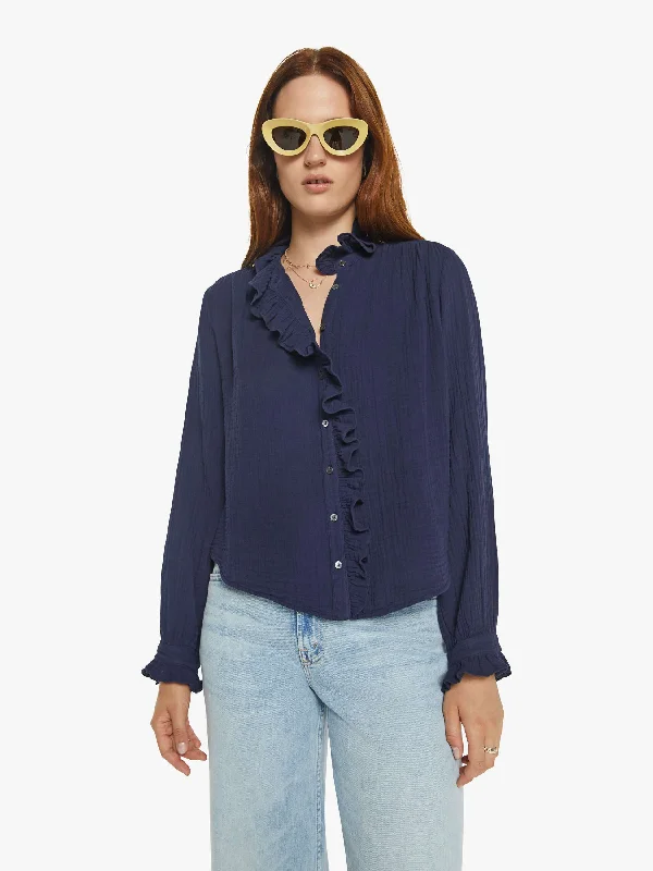 XiRENA Gillian Shirt - North Star Zippered Buttoned Snapped