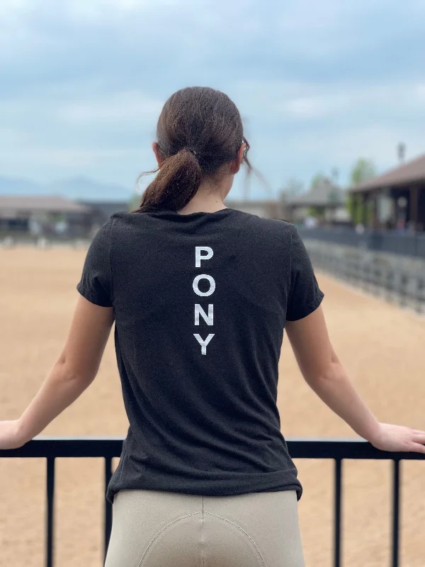 Equestrian Team Apparel- Pony Graphic Tee (Youth) Spandex Blend Rayon Blend Denim Blend Equestrian Team Apparel- Pony Graphic Tee (Youth) Spandex Blend Rayon Blend Denim Blend
