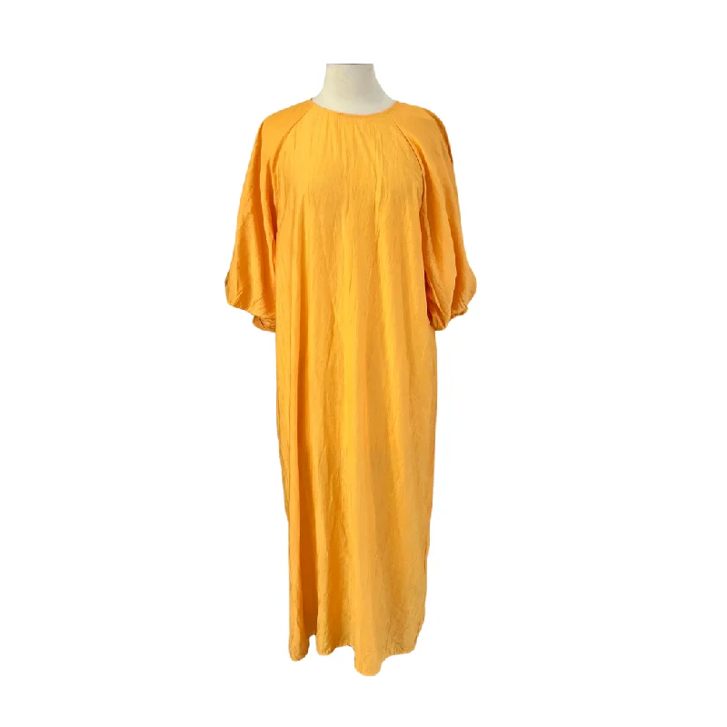 H&M Orange Maxi Dress | Like New | Cozy Longline Maxi Dress
