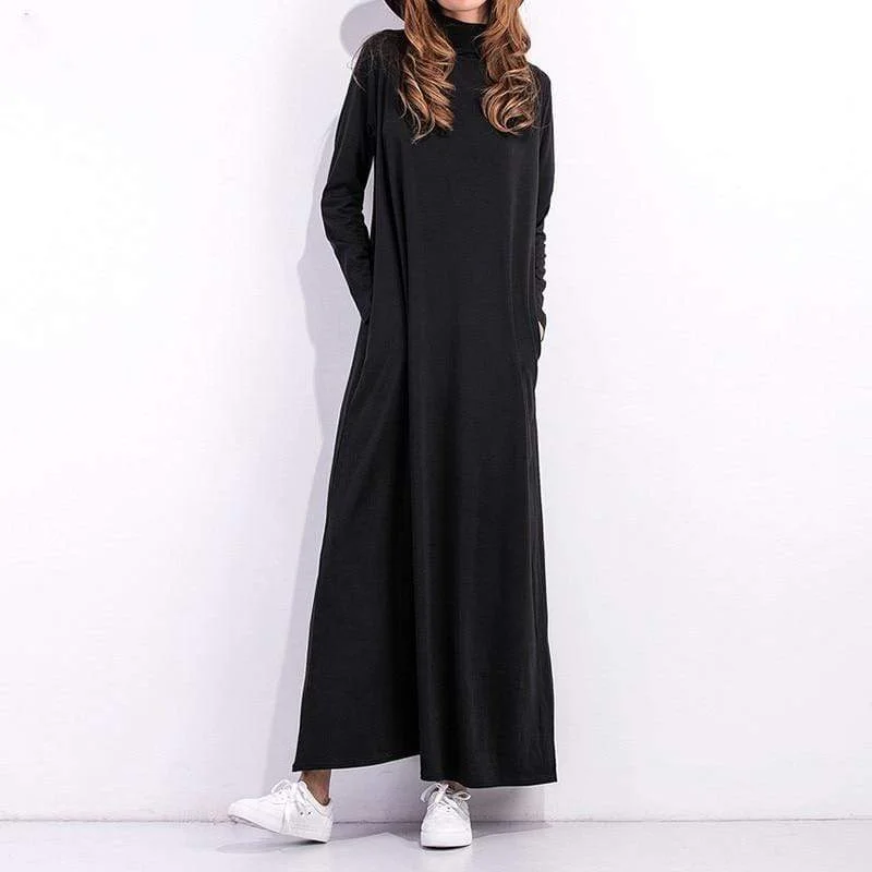 Harper Long Sleeve Maxi Dresses Fashionable Chiffon Tiered Maxi Dress