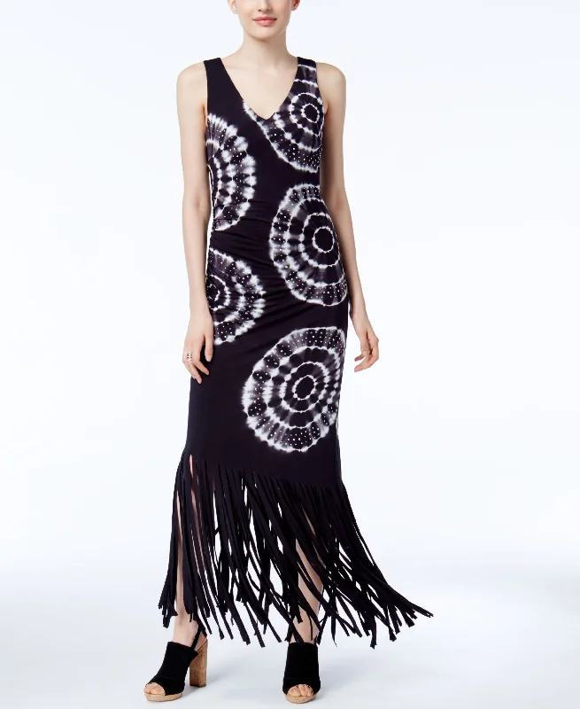 INC International Concepts Tie Dyed Maxi Dress Chic Summer Maxi Dress