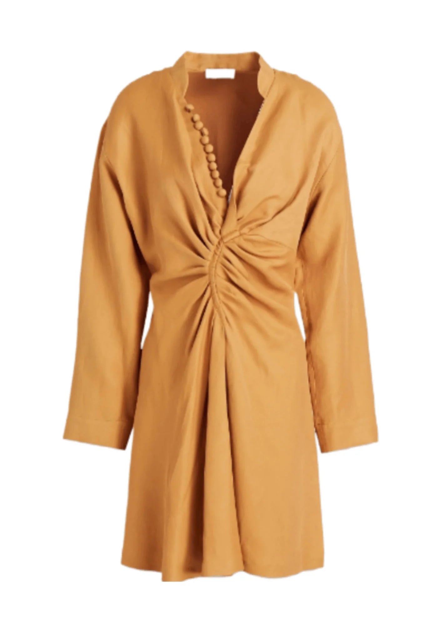 AMARIA RUFFLED MINI DRESS Chic Puff Sleeve Mini Dress