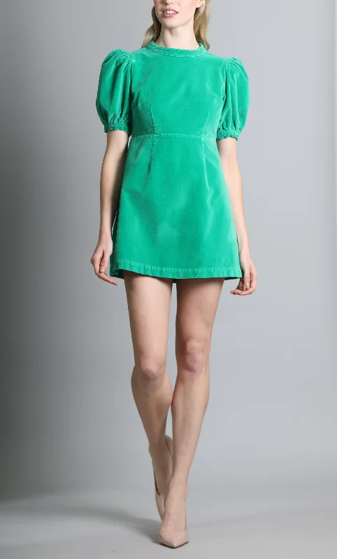 Rachel Green Velvet Mini Dress Cozy T-Shirt Mini Dress