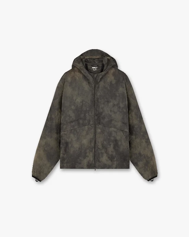247 Hooded Training Jacket - Terrain Satin Fabric Silk Fabric Chiffon Fabric