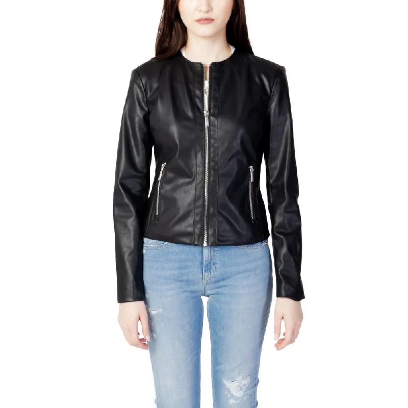 Armani Exchange Black Polyester Jackets & Coat Hooded Jacket Caped Jacket Shawl Collar Jacket Armani Exchange Black Polyester Jackets & Coat Hooded Jacket Caped Jacket Shawl Collar Jacket