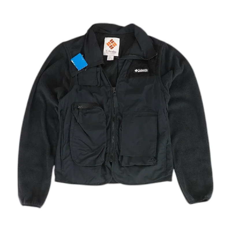 Black Solid Lightweight Jacket Tailored Jacket Straight Jacket A-Line Jacket