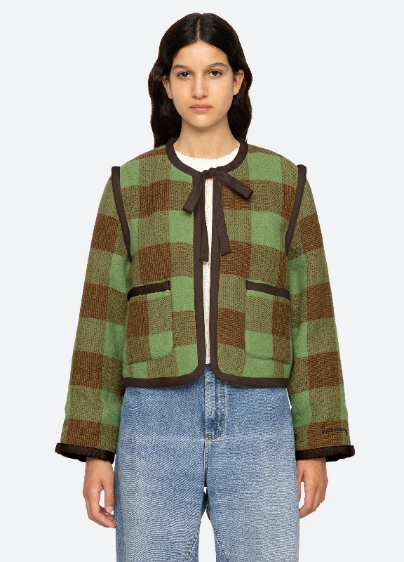 Clement Jacket Print Jacket Jacquard Jacket Embroidered Jacket