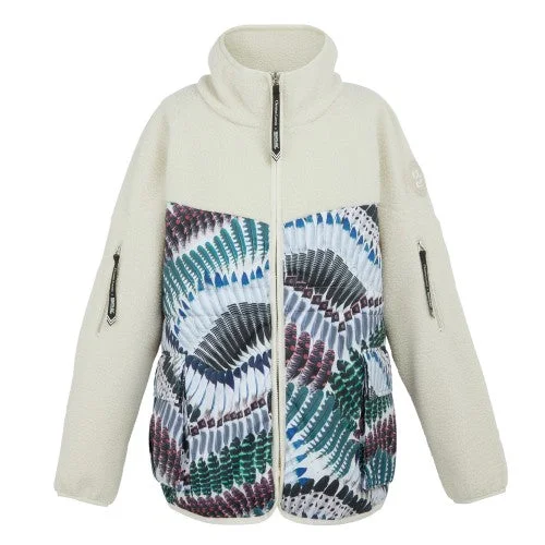 Dare 2B Womens/Ladies Arrigas Christian Lacroix Hybrid Jacket Knit Jacket Woven Jacket Fleece Jacket