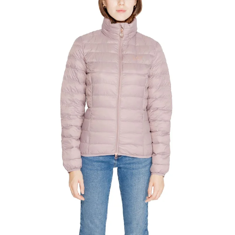 EA7 Emporio Armani Purple Polyamide Jackets & Coat Striped Jacket Polka Dot Jacket Floral Jacket EA7 Emporio Armani Purple Polyamide Jackets & Coat Striped Jacket Polka Dot Jacket Floral Jacket