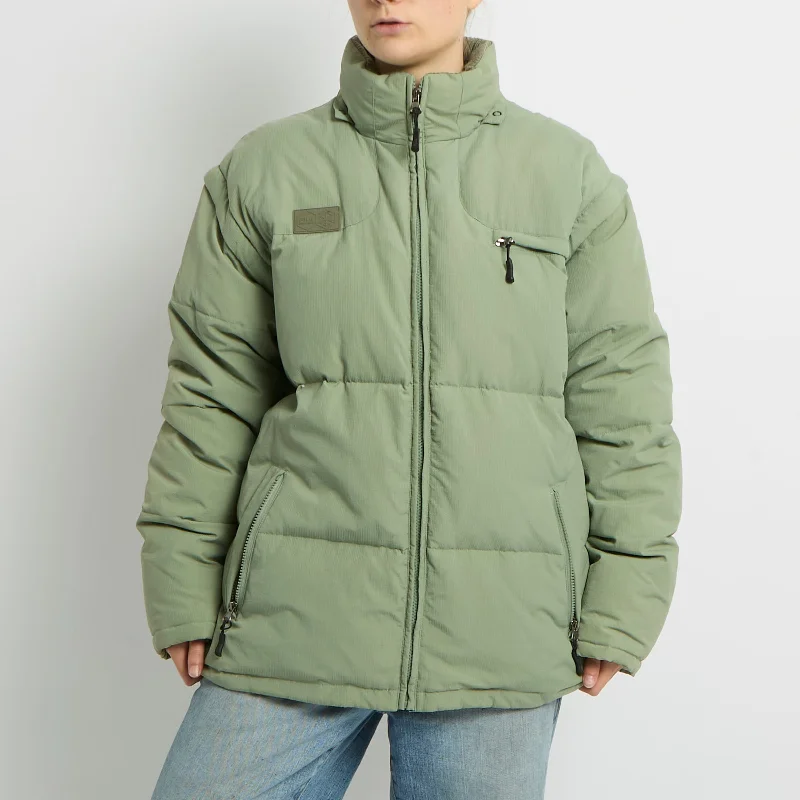 Fila Textured Puffer Jacket - UK 14 Herringbone Jacket Checkered Jacket Solid Jacket Fila Textured Puffer Jacket - UK 14 Herringbone Jacket Checkered Jacket Solid Jacket