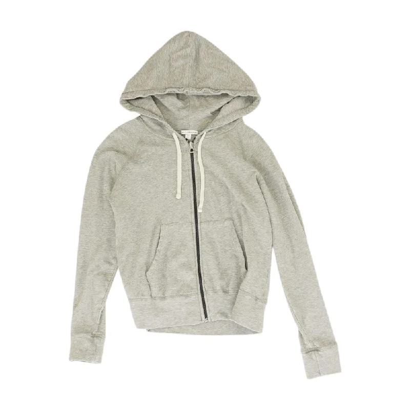 Gray Solid Lightweight Jacket Denim Fabric Leather Fabric Suede Fabric