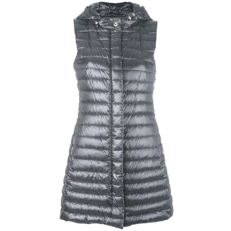 Herno Gray Nylon Jackets & Coat Cardigan Sweater Pullover