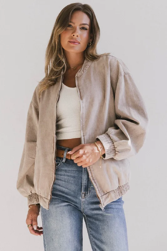 Iridessa Bomber Jacket Hooded Jacket Caped Jacket Shawl Collar Jacket