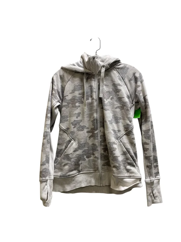 Jacket Other By Athleta In Camouflage Print, Size: M Faux Fur Fabric Real Fur Fabric Shearling Fabric