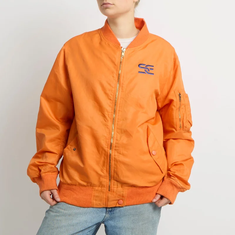 Lightweight Bomber Jacket - UK 12 Bomber Jacket Anorak Windbreaker