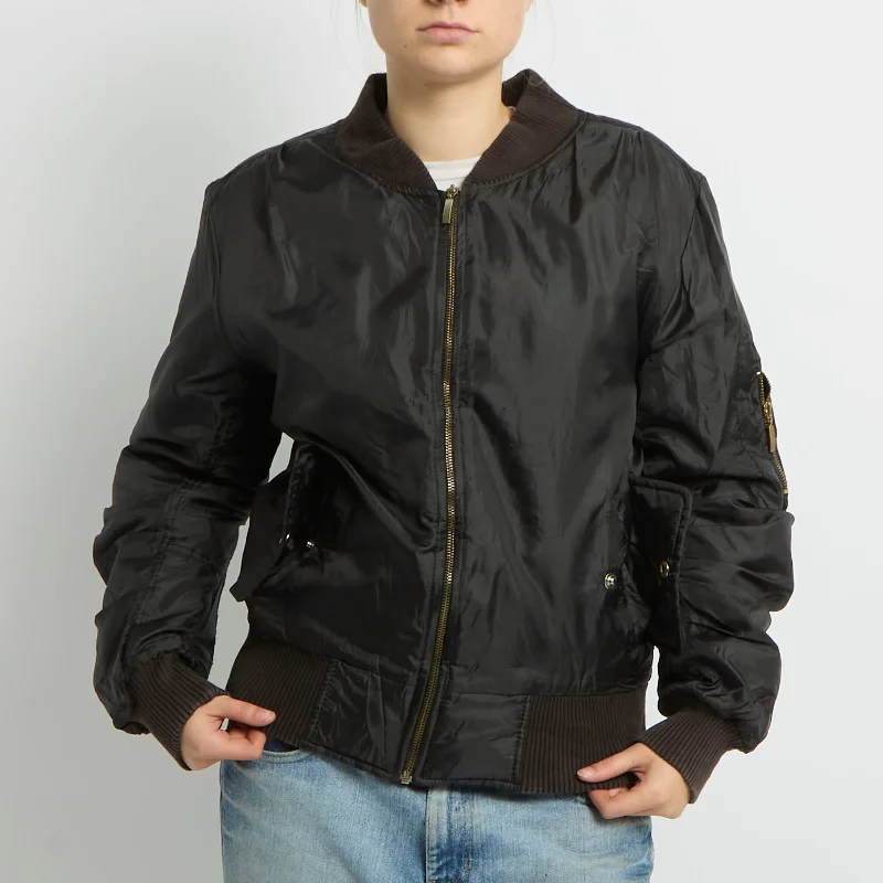 Lightweight Bomber Jacket - UK 12 Jacket Blazer Coat