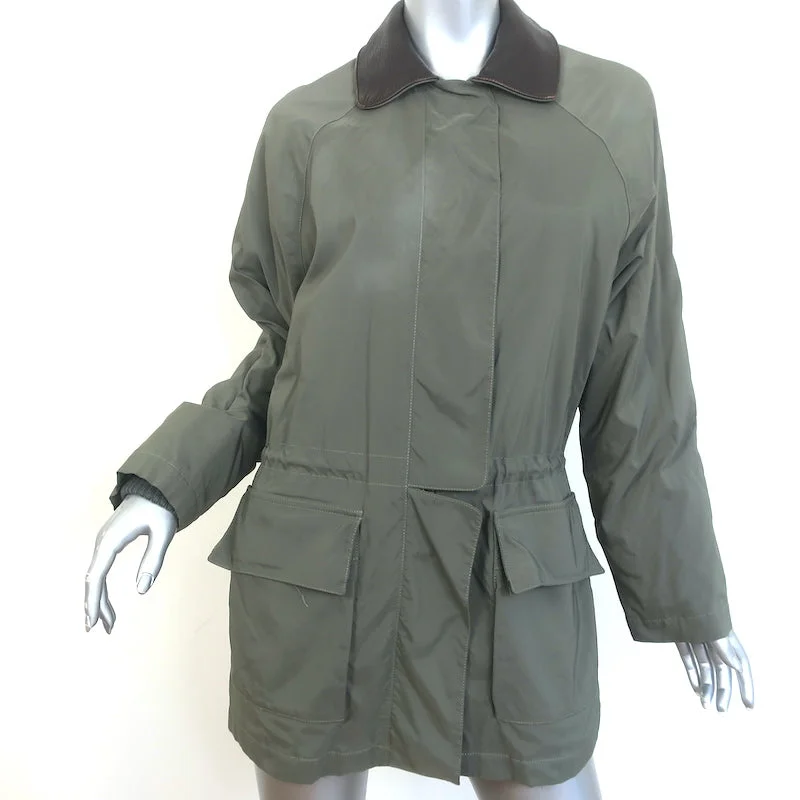 Loro Piana 1992 Olympics Horsey Jacket Olive Size Small Fleece Jacket Down Jacket Parka Loro Piana 1992 Olympics Horsey Jacket Olive Size Small Fleece Jacket Down Jacket Parka
