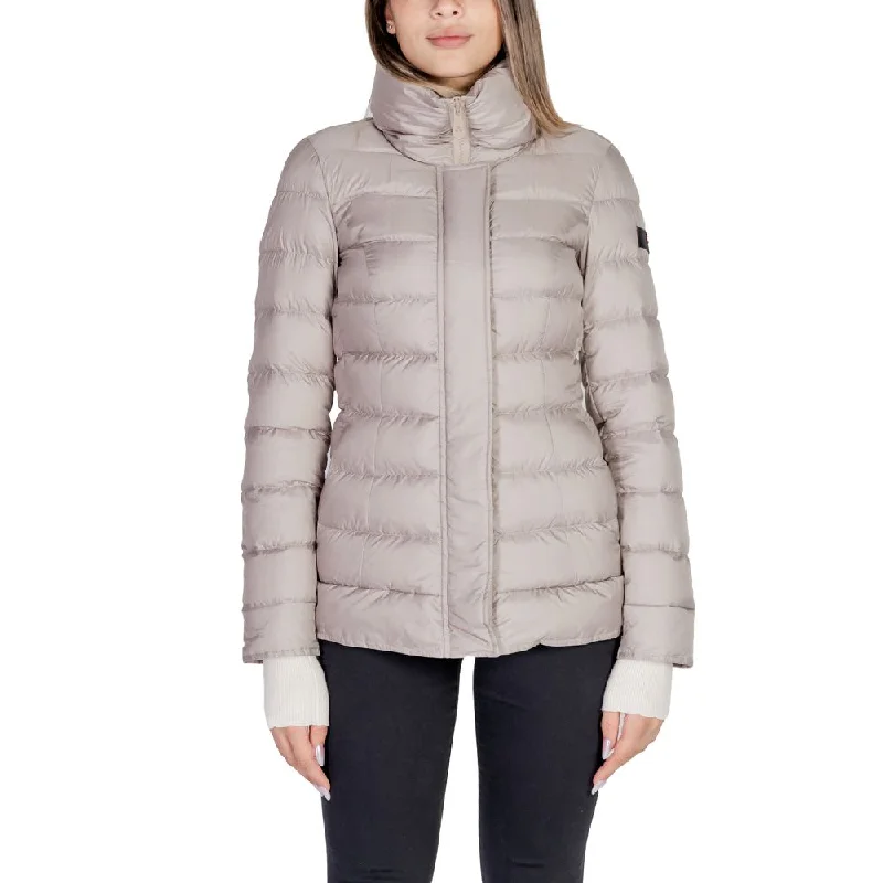 Peuterey Beige Recycled Polyester Jackets & Coat Mesh Jacket Canvas Jacket Denim Jacket