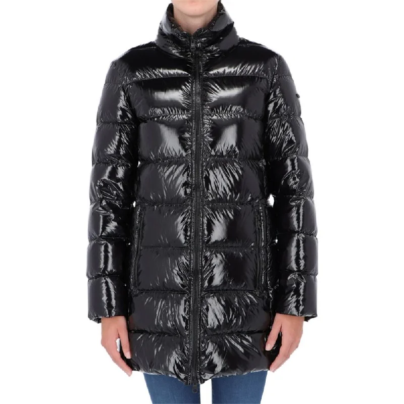 Refrigiwear Black Polyester Jackets & Coat Trench Coat Raincoat Waterproof Jacket