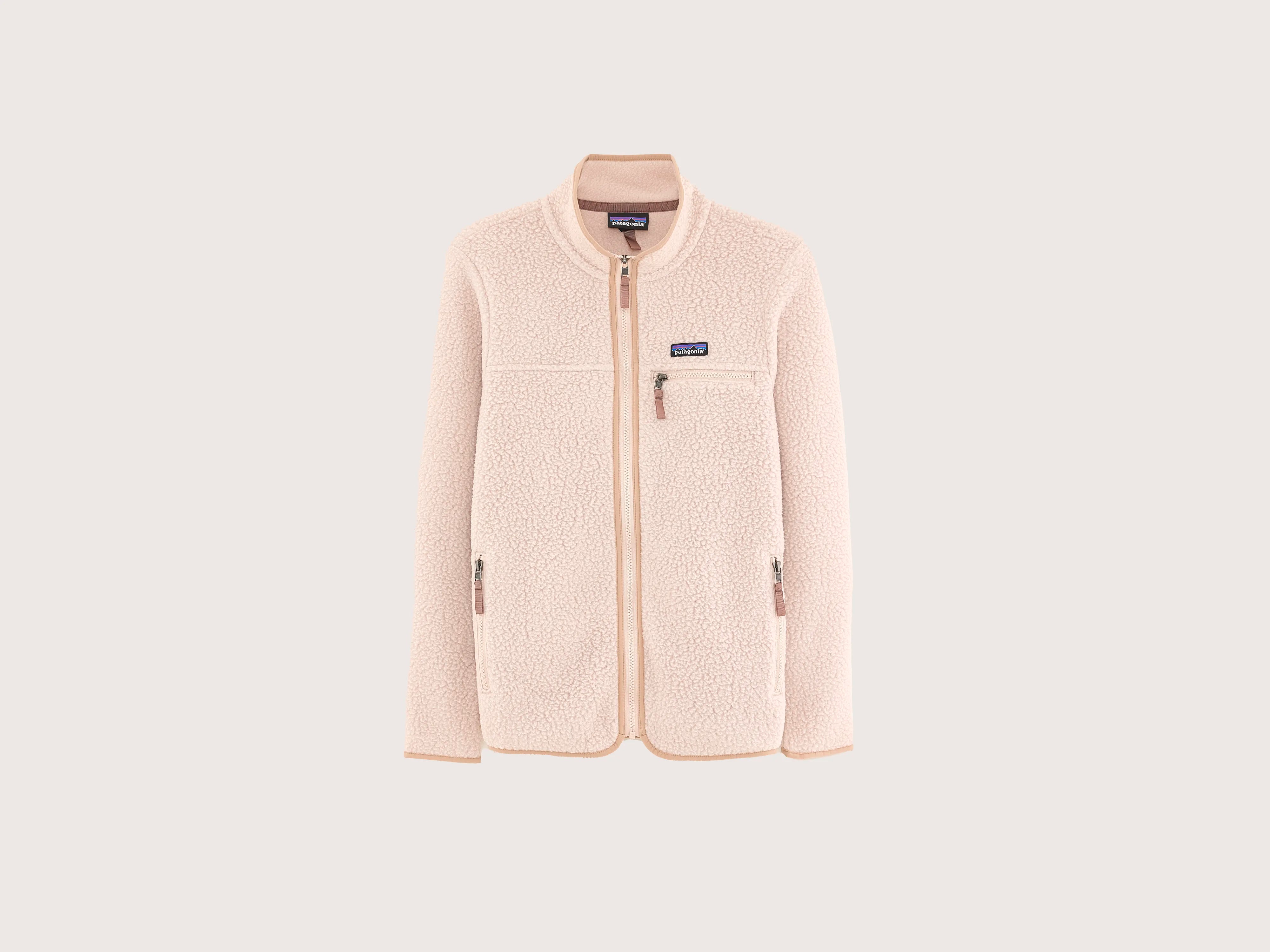 Women's Retro Pile Fleece Jacket (242 / W / TAUPE) Knit Jacket Woven Jacket Fleece Jacket Women's Retro Pile Fleece Jacket (242 / W / TAUPE) Knit Jacket Woven Jacket Fleece Jacket