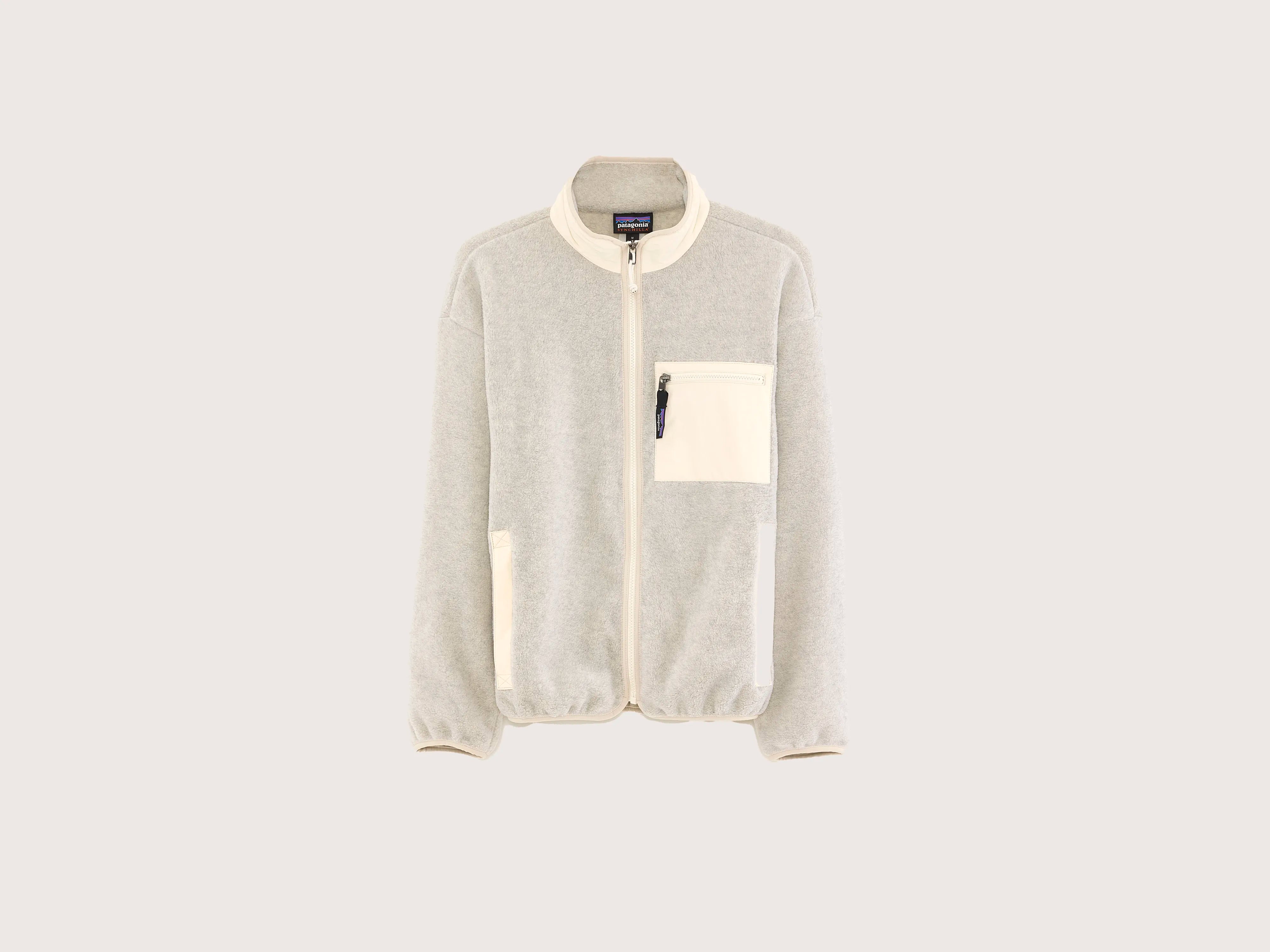 Women's Synchilla Fleece Jacket (242 / W / BEIGE) Tiered Jacket Buttoned Jacket Zippered Jacket Women's Synchilla Fleece Jacket (242 / W / BEIGE) Tiered Jacket Buttoned Jacket Zippered Jacket