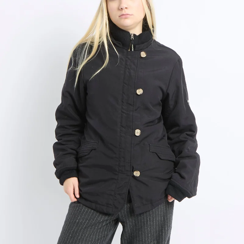 Woolrich Light Padded Jacket - UK 6 Satin Jacket Silk Jacket Chiffon Jacket